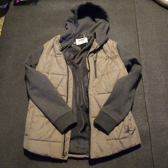 💥Young mens urban pipeline casual hooded jacket - Picture 1 of 3